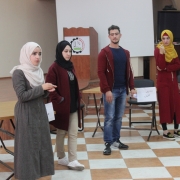 Palestine Polytechnic University (PPU) - تدريبات تميز الخليل في جامعة بوليتكنك فلسطين حول القيم الشخصية، إحترام الذات، إحترام الأخرين مع المدرب أحمد ديرية